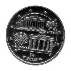 Münze 14 ECU Gibraltar Griechenland-Deutschland Jahr 1994 | Numismatik Online - Alotcoins