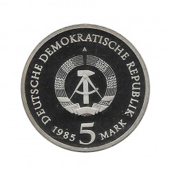 Coin 5 German Marks GDR Zwinger Dresde Year 1985 2 | Numismatics Online - Alotcoins