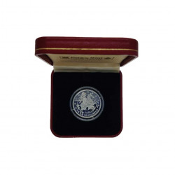 Moneda 14 ECUs / 10 Libras Gibraltar Caballero Año 1993 Proof + Certificado de autenticidad | Monedas de colección - Alotcoins