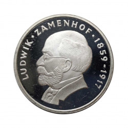 Silver Coin 100 Zloty Poland Ludwik Zamenhof Year 1979 Proof | Numismatics Shop - Alotcoins
