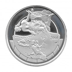 Moneda de plata 10 euros Bélgica Ampliación Unión Europea Año 2004 | Monedas de colección - Alotcoins