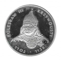Silbermünze 200 Złote Polen Bolesław III Krzywousty Jahr 1982 | Gedenkmünzen - Alotcoins