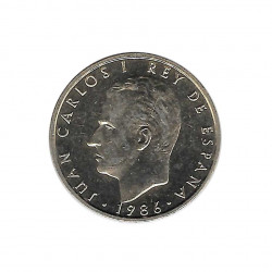 Moneda 100 Pesetas España Rey Juan Carlos I Año 1986 Sin circular SC | Numismática española - Alotcoins