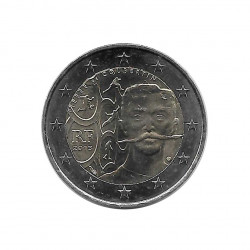 2-Euro-Gedenkmünze Frankreich Pierre de Coubertin Jahr 2013 Unzirkuliert UNZ | Euromünzen - Alotcoins