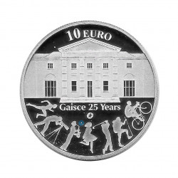 Silver Coin 10 Euro Ireland Year 2010 Gaisce 25 Years Proof | Collectibles - Alotcoins