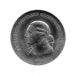 Moneda de plata 5 Marcos Alemania DDR Gottlieb Año 1978 Proof | Monedas de colección - Alotcoins