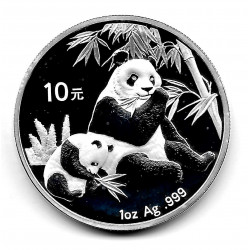 Coin China 10 Yuan Year 2007 Silver Panda Proof