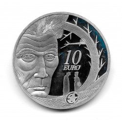 Münze Irland 10 Euros Jahr 2006 Samuel Beckett Silber Proof